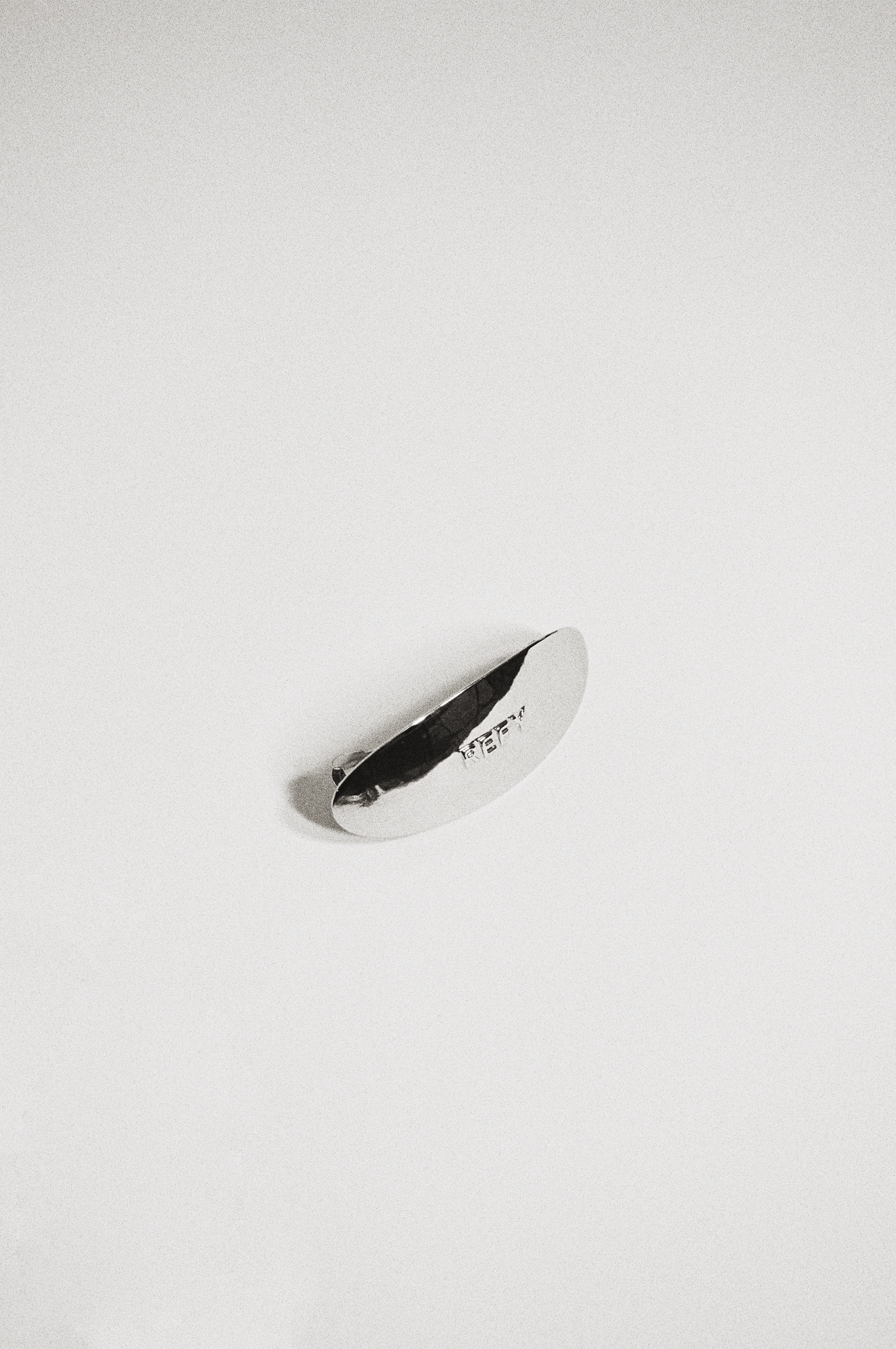FRONT IMAGE OF REFY METAL OVAL HAIR CLIP